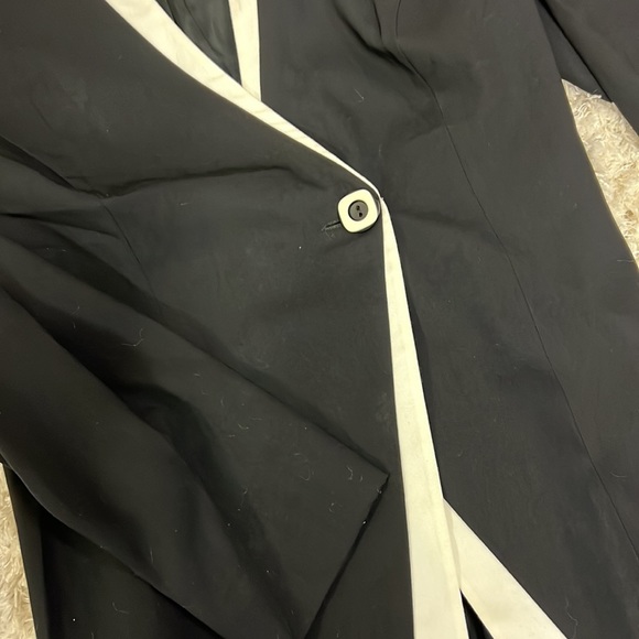 *vintage alert* black and white mod Spiegel blazer - Picture 2 of 3